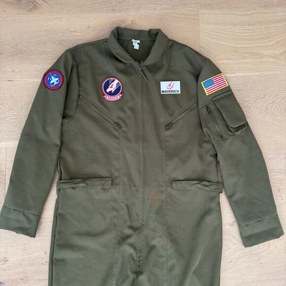 Top Gun Maverick Flight Suit Costume Adult Standard - Picture 6 of 8
